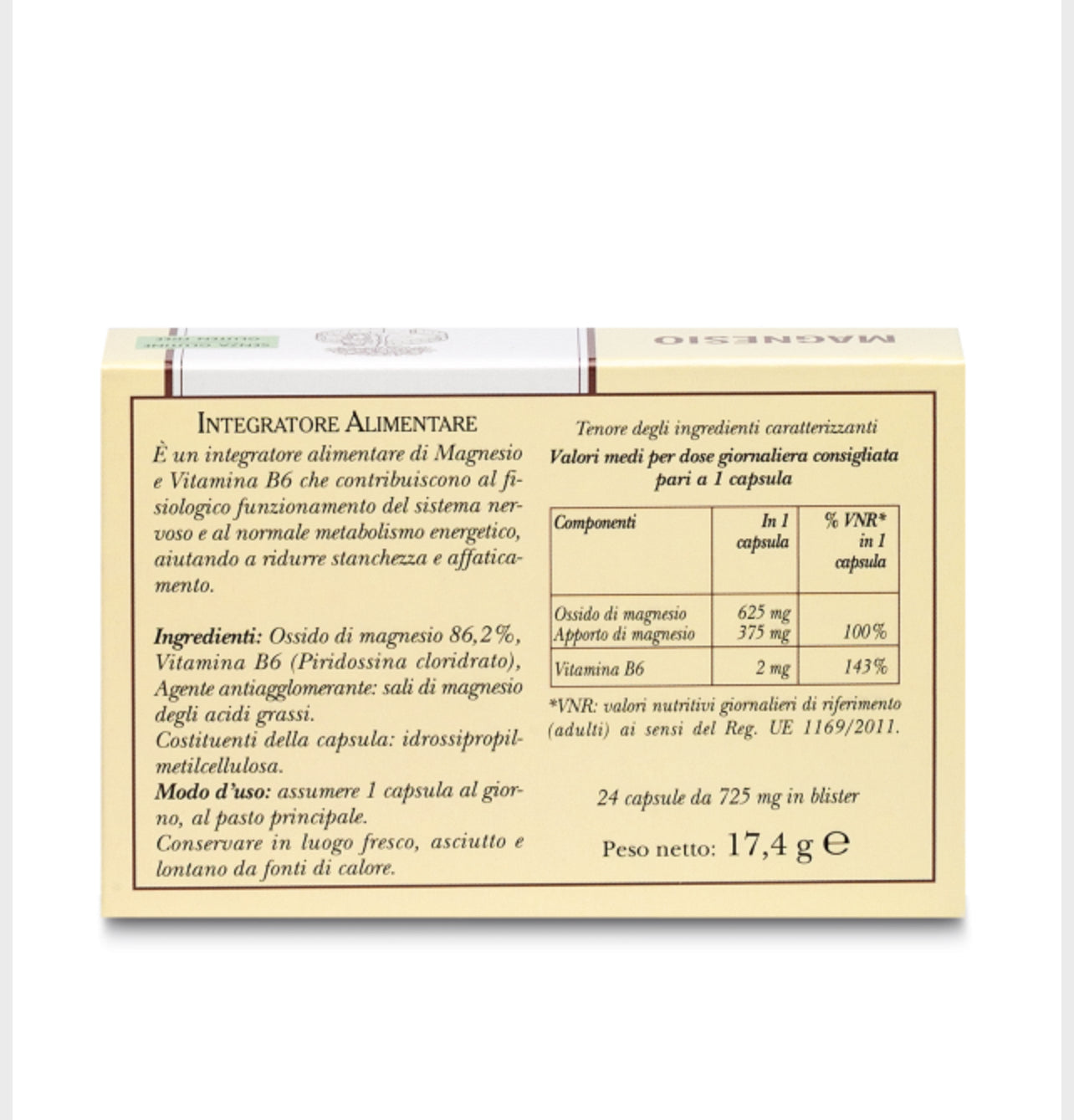 Integratore Magnesio 24 capsule