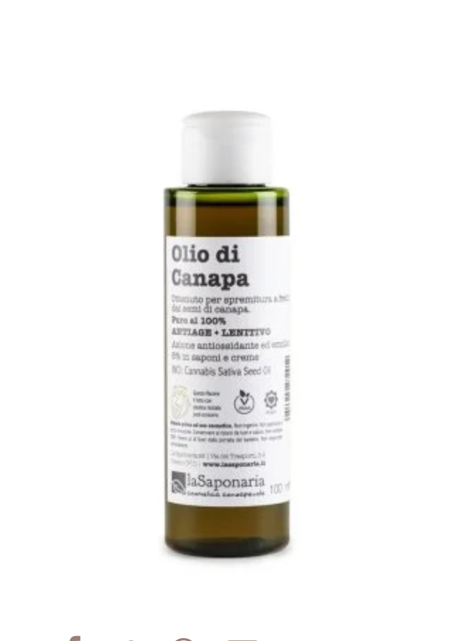Olio di canapa bio 100ml