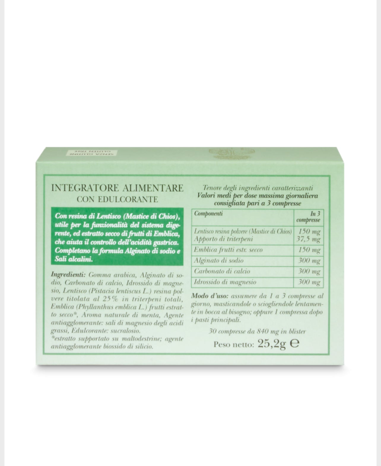 Integratore Eupeptos Acid 30 compresse