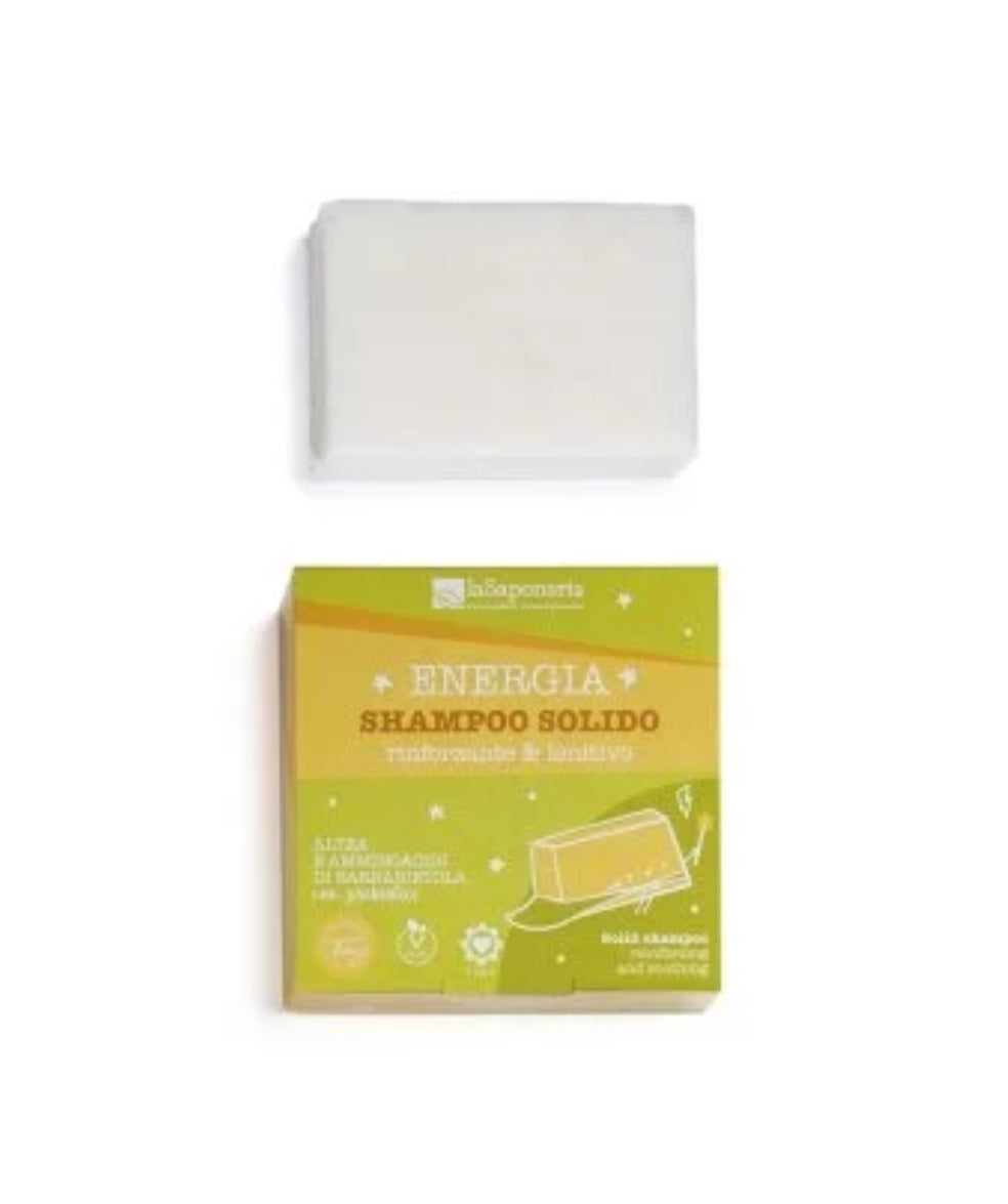 Shampoo solido Energia - rinforzante e lenitivo 50g