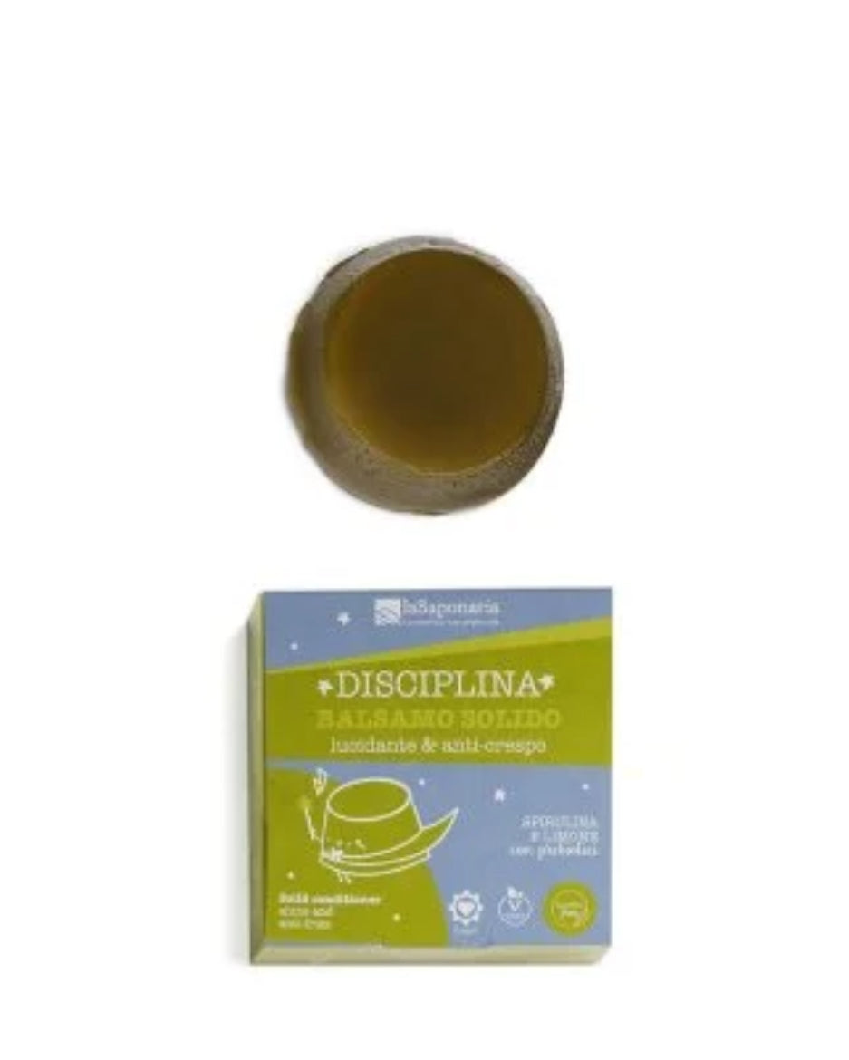 Balsamo solido bio Disciplina - lucidante e anticrespo 40g