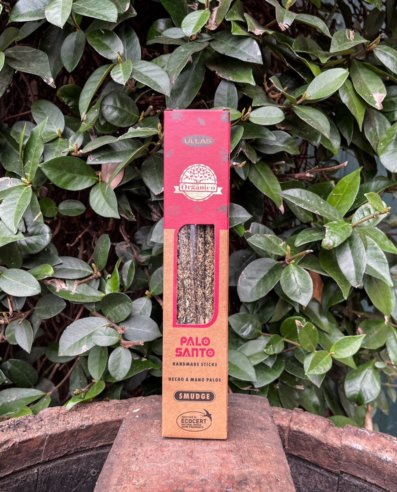 Incenso Smudge Palo Santo organico