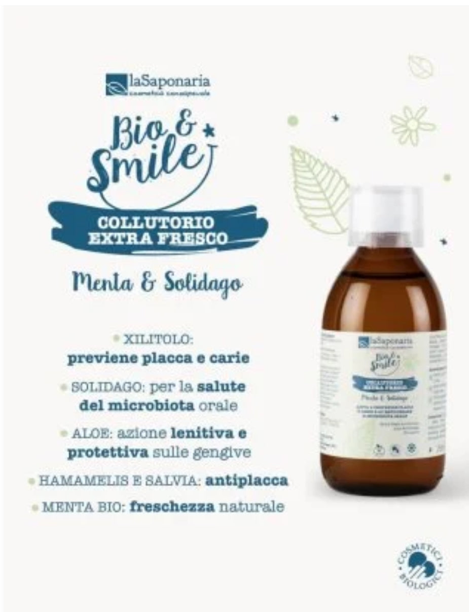 Collutorio Extra Fresco Menta&Solidago 250ml