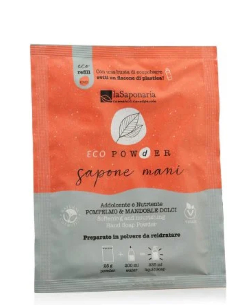 Sapone mani in polvere addolcente 25g
