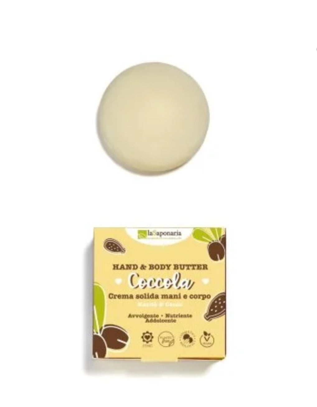 Crema solida mani e corpo COCCOLA 80g
