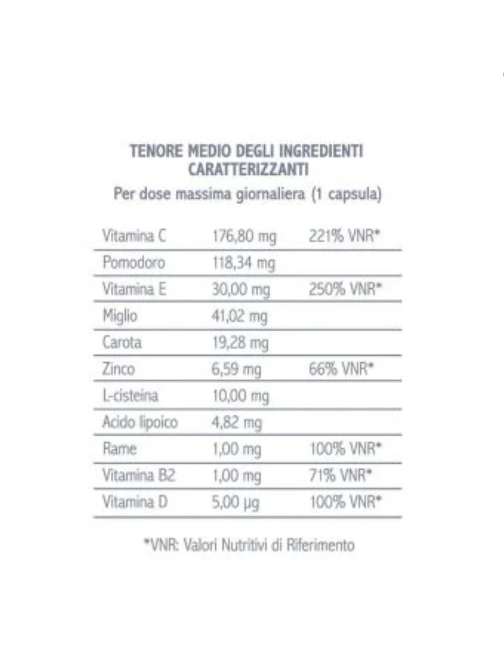 SUN VITAMIN - Integratore alimentare protezione e pigmentazione 30 capsule