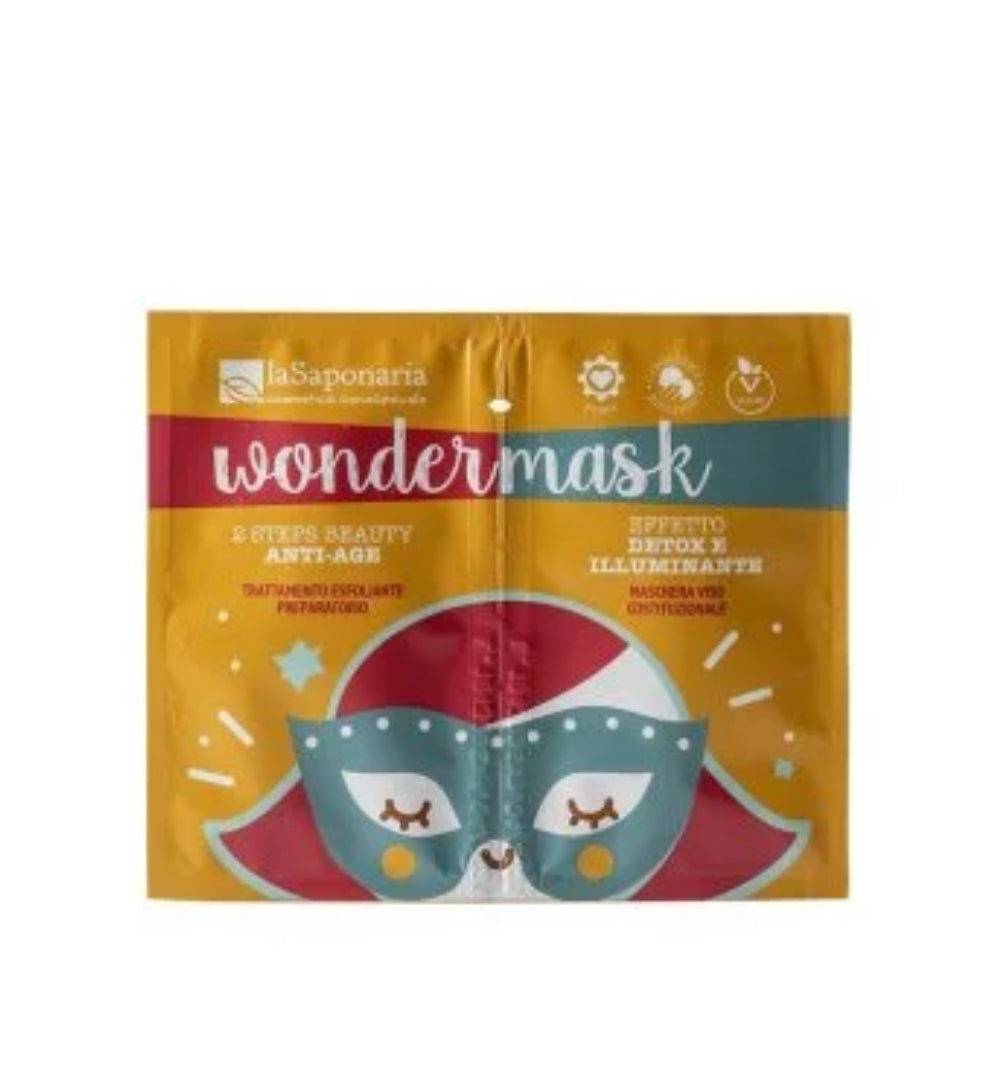 Wondermask - maschera 2 steps beauty anti age 8+5 ml