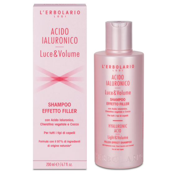 Shampoo Effetto Filler Acido Ialuronico Luce&Volume 200ml