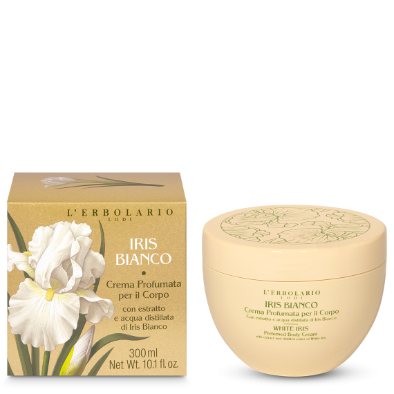 Crema Profumata per il Corpo Iris Bianco 300ml