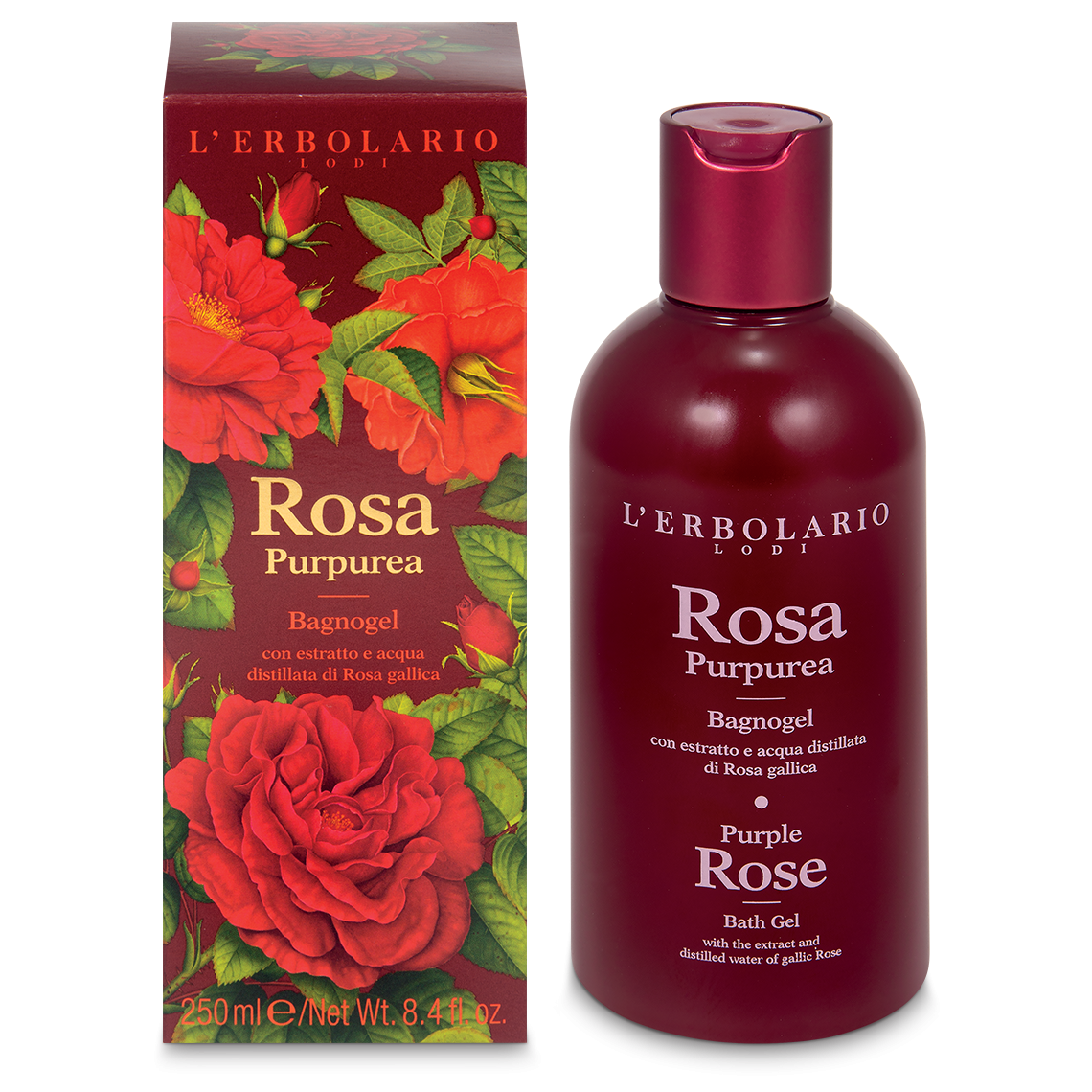 Bagnogel Rosa Purpurea 250 ml