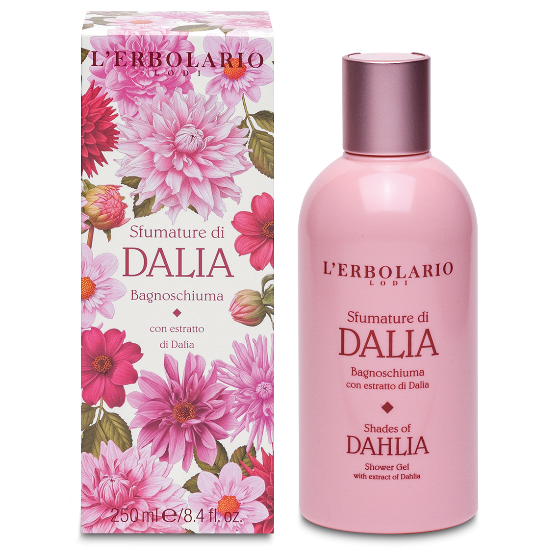 Bagnoschiuma Sfumature di Dalia 250 ml