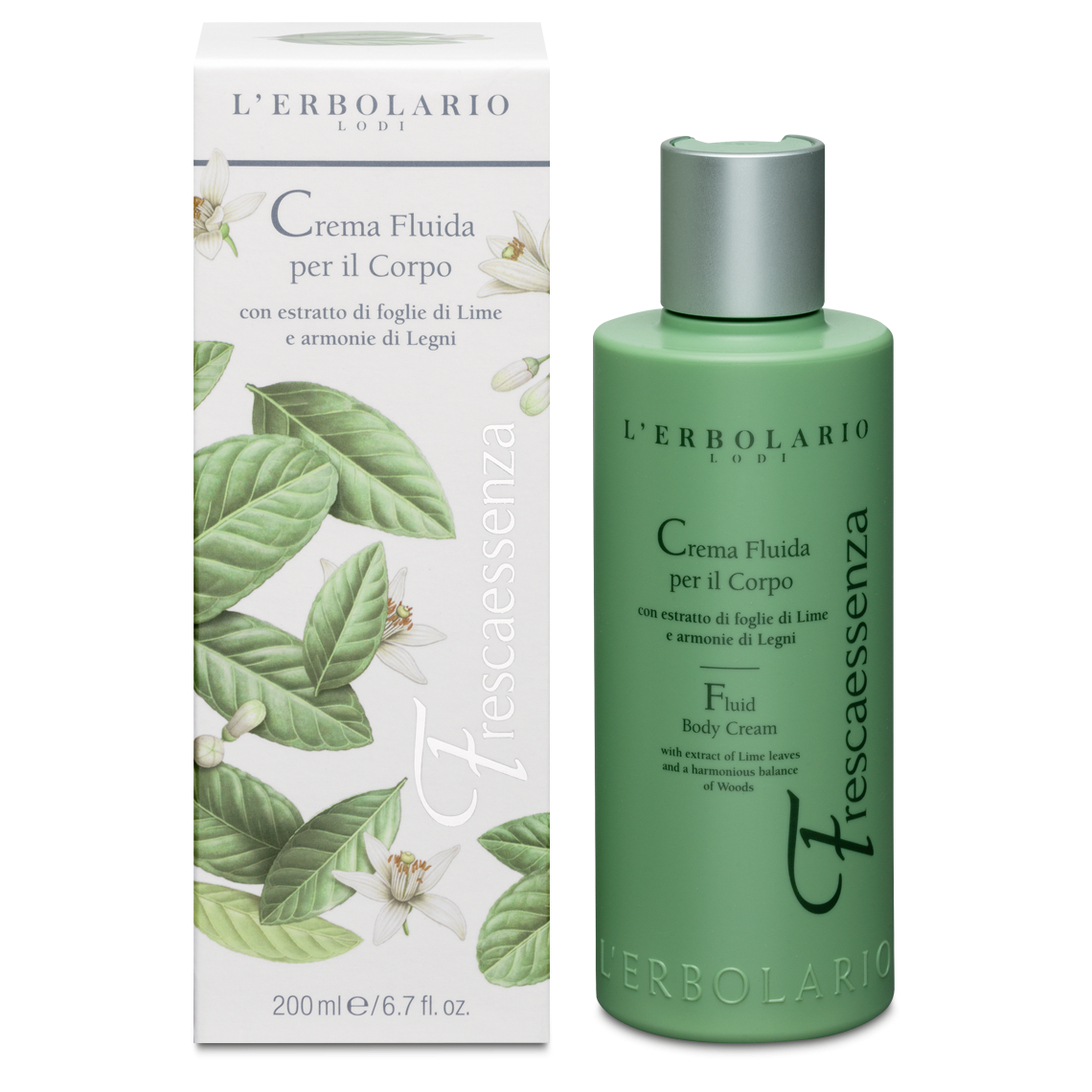 Crema Fluida per il Corpo Frescaessenza 200