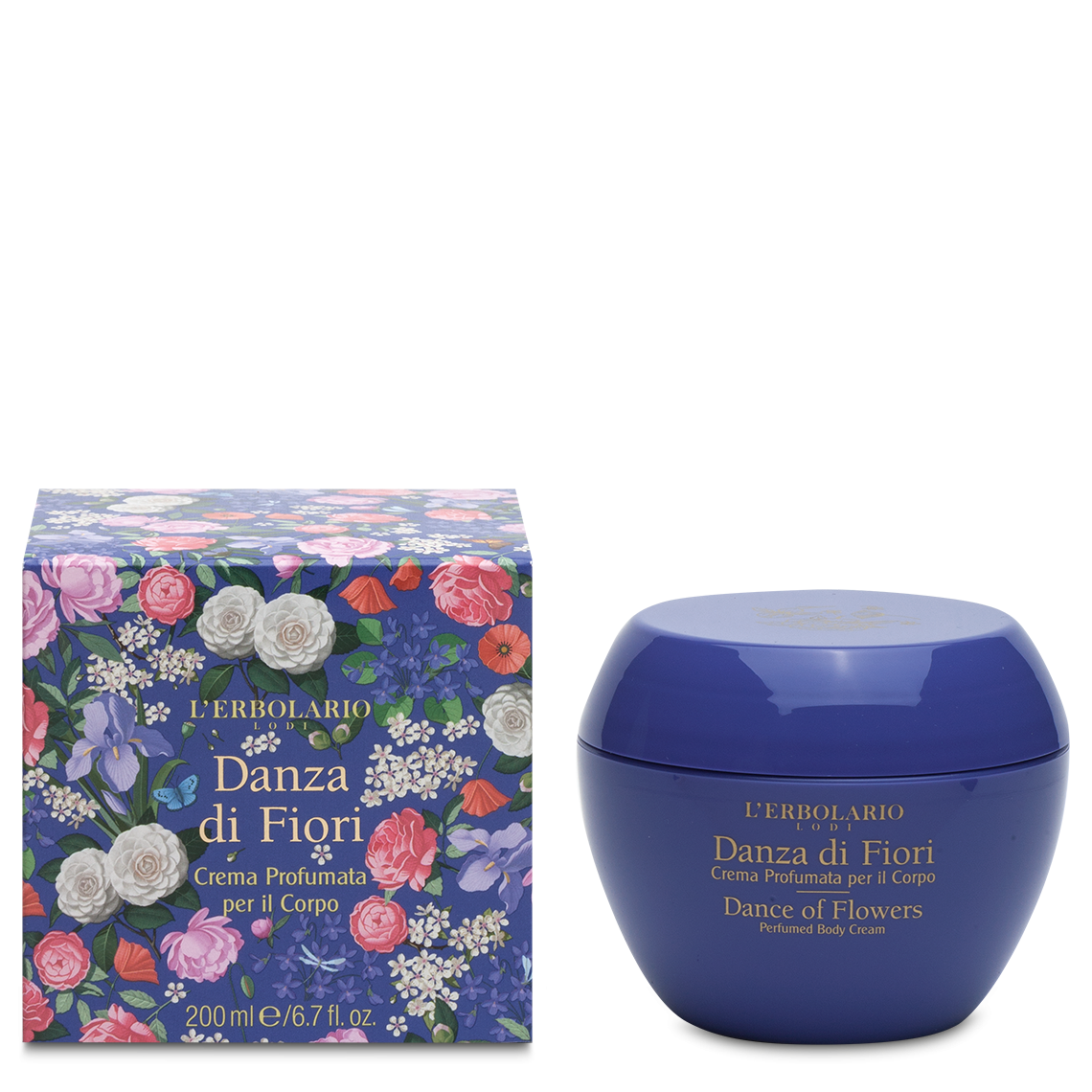 Crema Profumata per il Corpo Danza di Fiori 200 ml