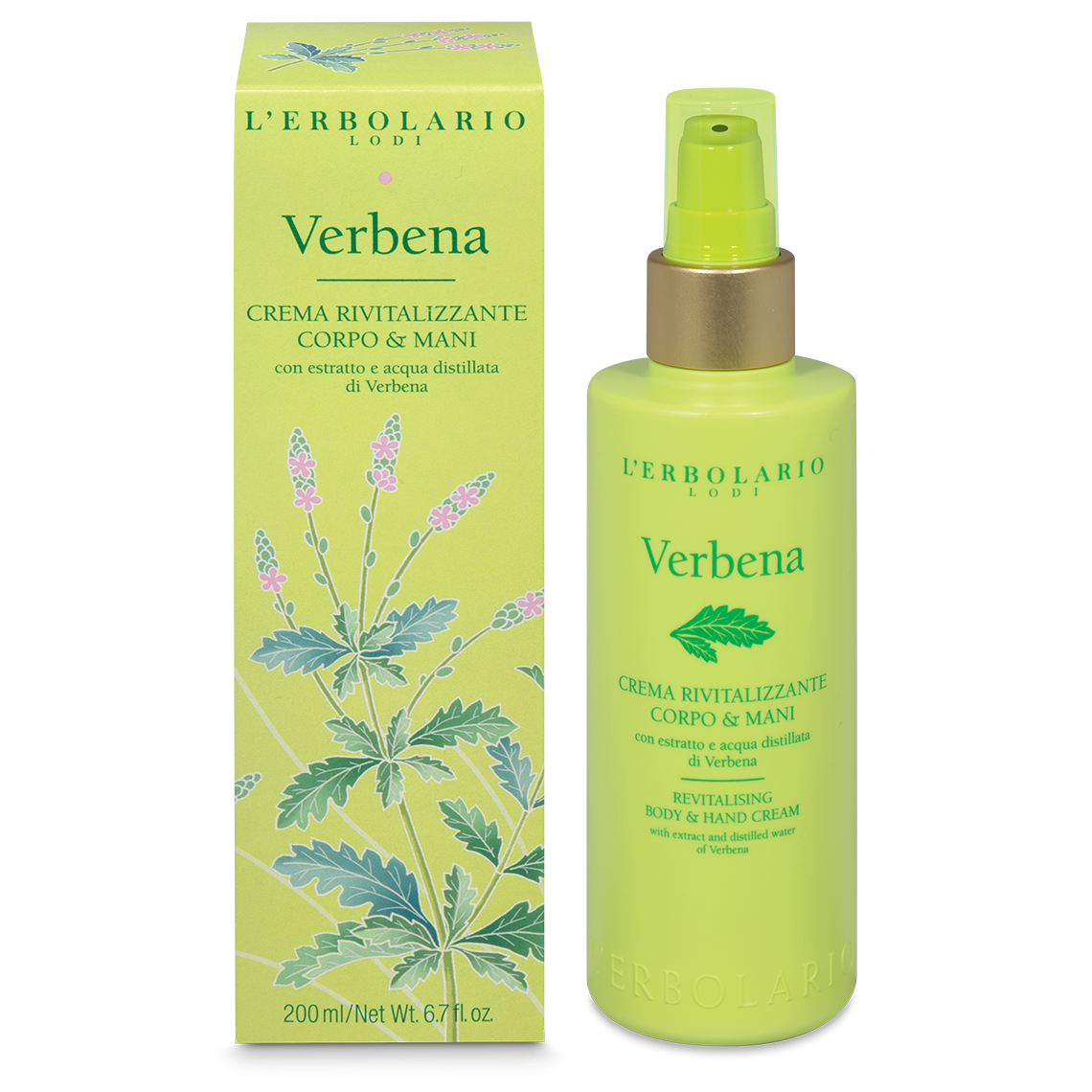 Crema Rivitalizzante Corpo & Mani Verbena 200 ml