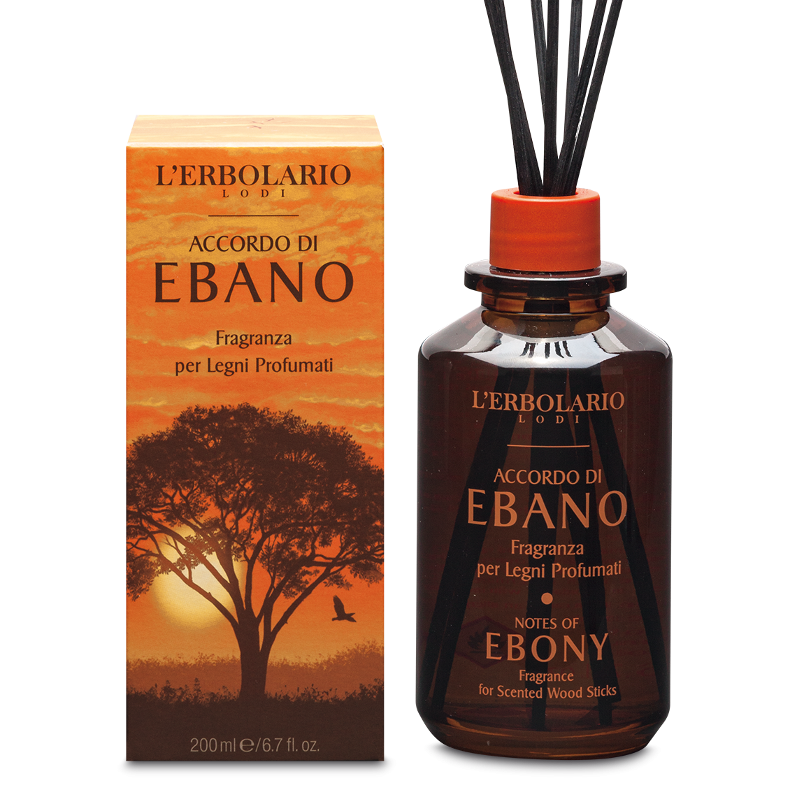Fragranza per Legni Profumati Accordo di Ebano 200 ml
