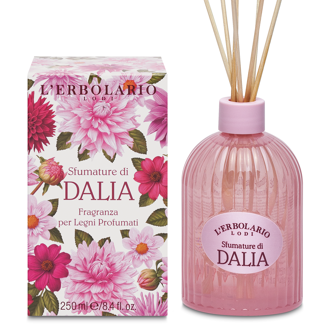 Fragranza per Legni Profumati Sfumature di Dalia 250 ml