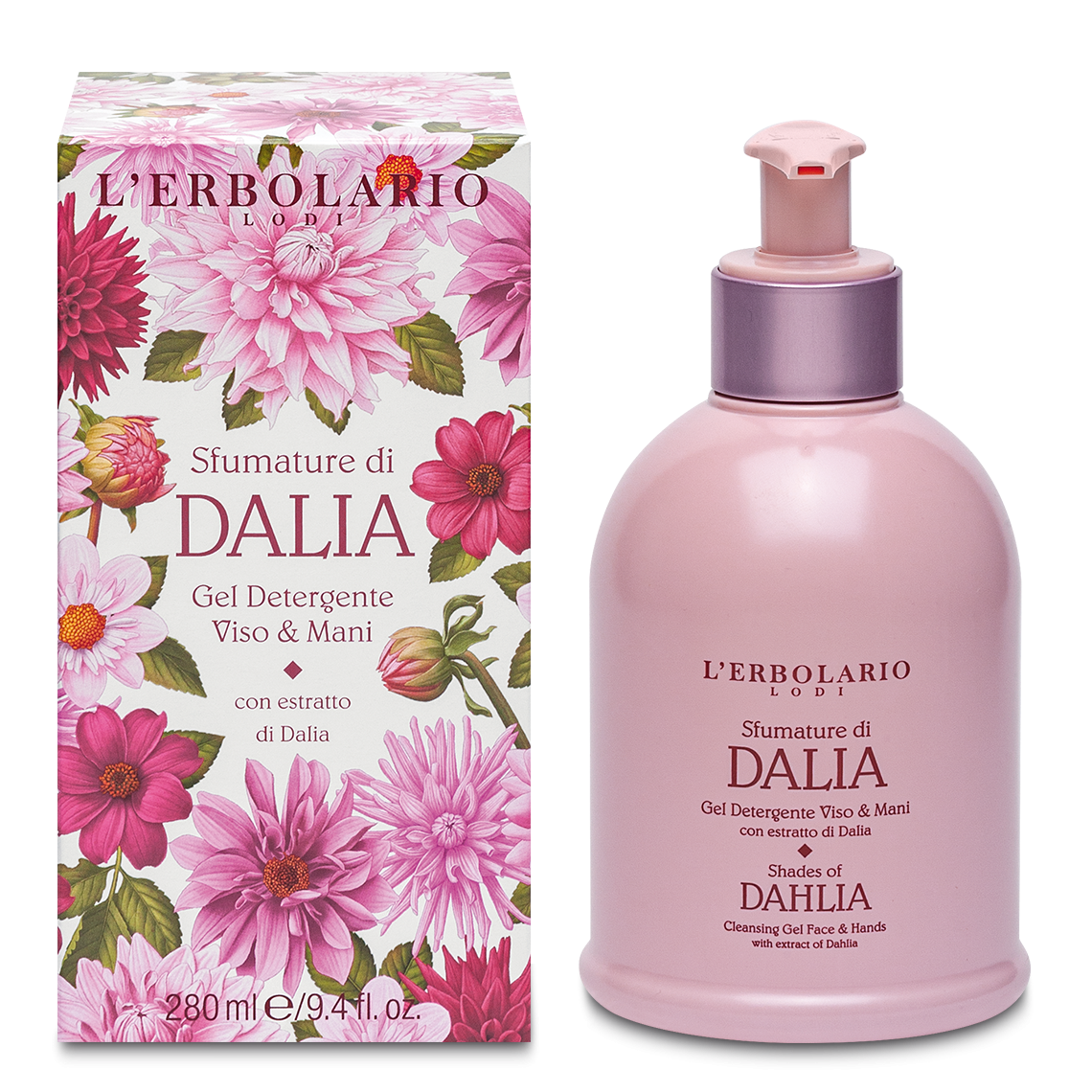 Gel Detergente Viso & Mani Sfumature di Dalia 280 ml