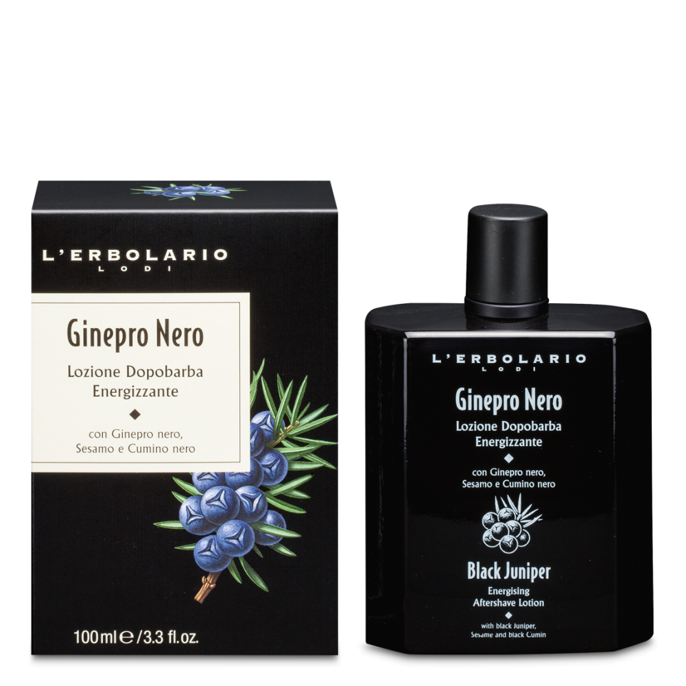 Lozione Dopobarba Energizzante Ginepro Nero 100 ml