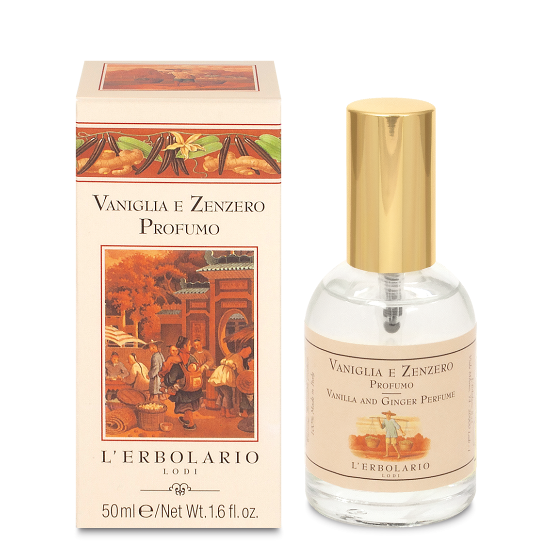 Profumo Vaniglia e Zenzero 50 ml