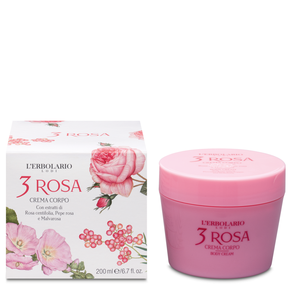 Crema Corpo 3 Rosa 300 ml