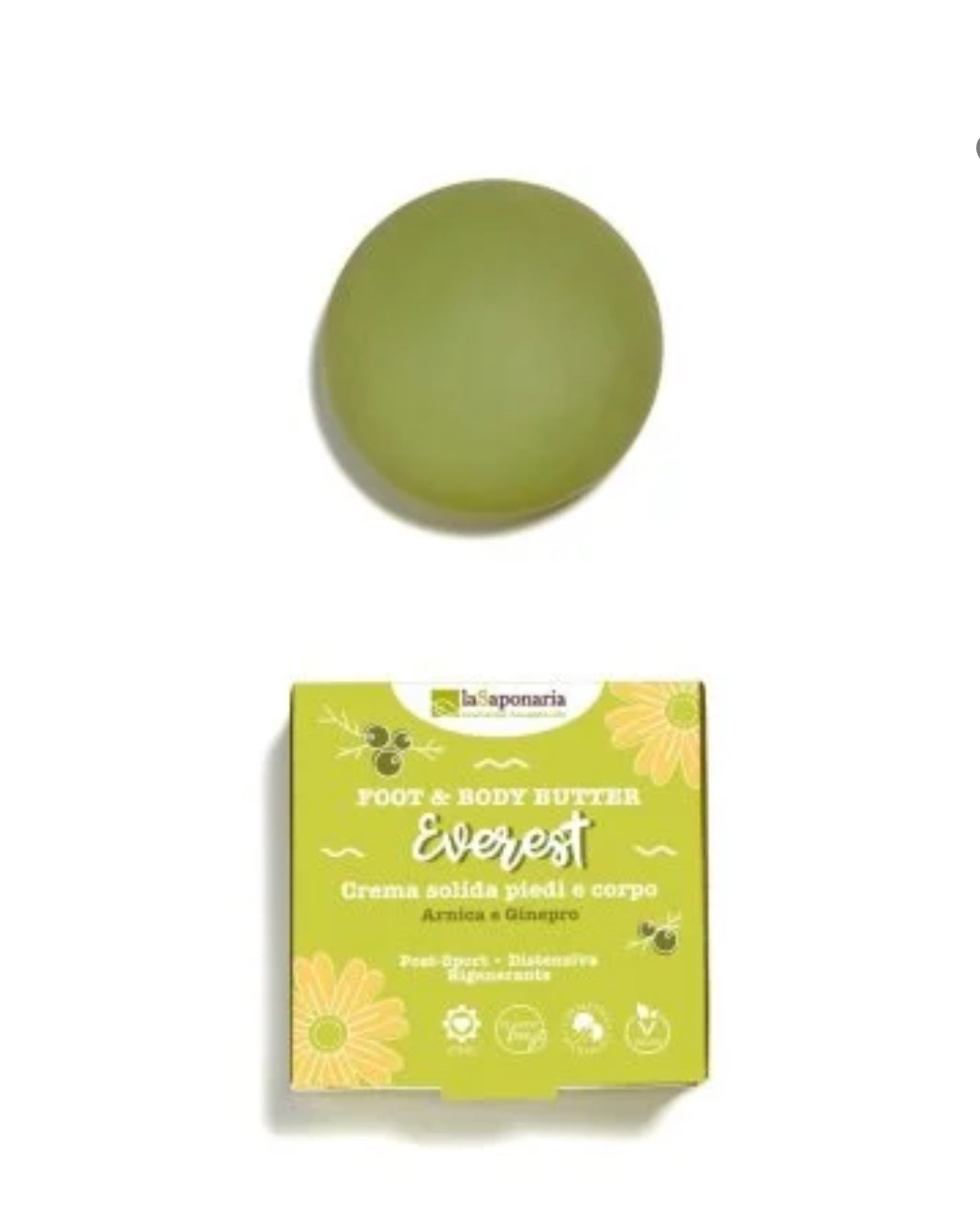 Crema solida piedi e corpo EVEREST 80 g