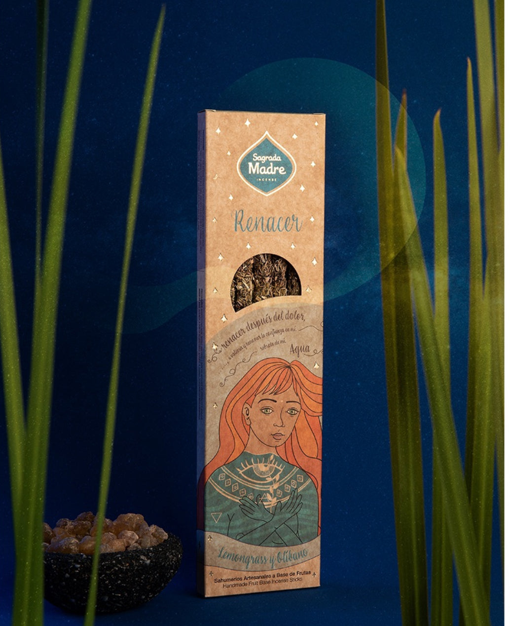 Incenso 5 Elementi Acqua - Rinascere