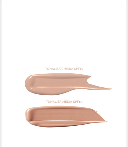 Crema Perfezionatrice Viso tonalità media Vitamina C & Oro 24K - 50 ml