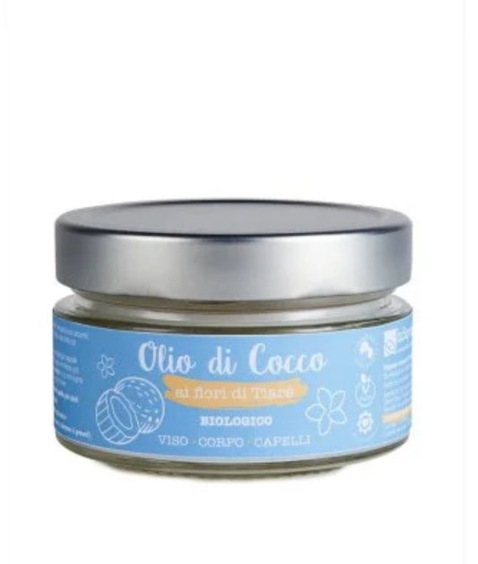 Olio di Cocco ai fiori di Tiarè biologico 150ml