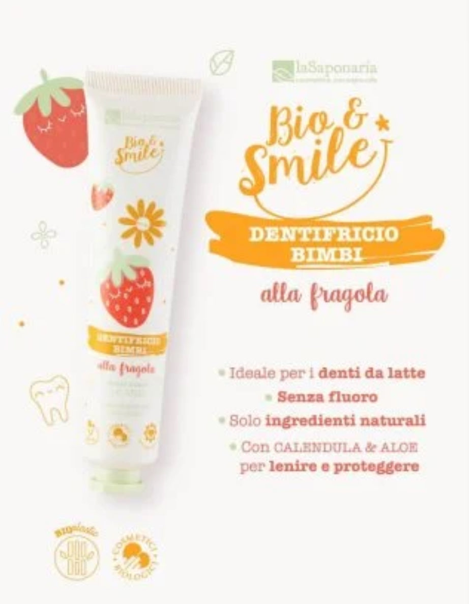 Dentifricio Lenitivo Bimbi Fragola 75ml