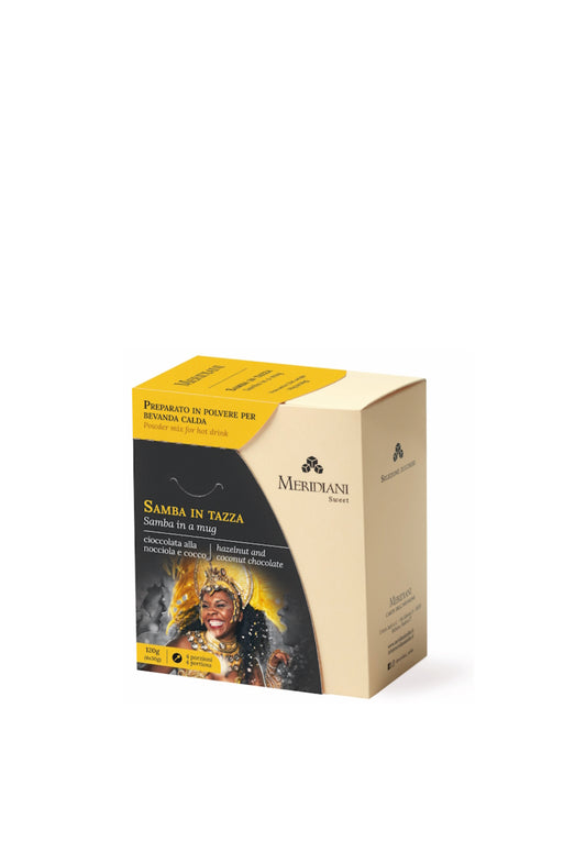Prep. cioccolata SAMBA IN TAZZA - 4 porzioni da 30g