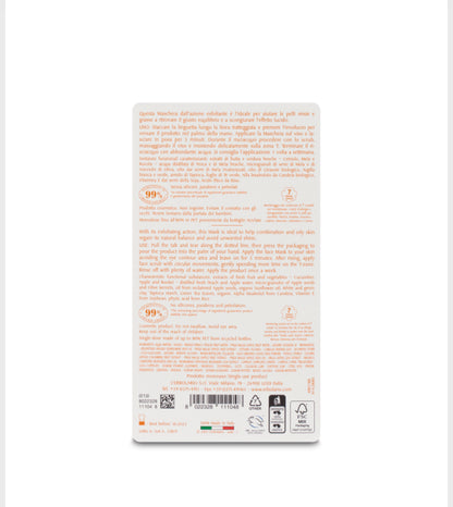 Maschera Scrub Viso Purificante I Colori dell'Orto 8g