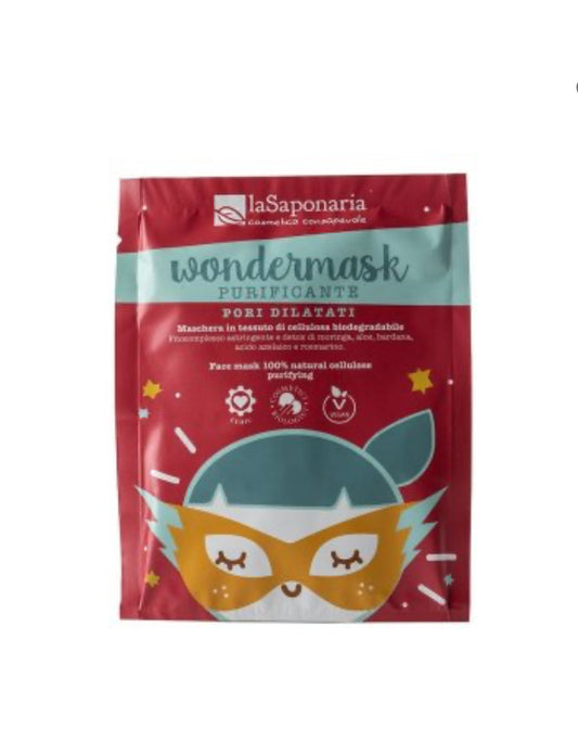 Wondermask - Maschera in tessuto purificante 10ml