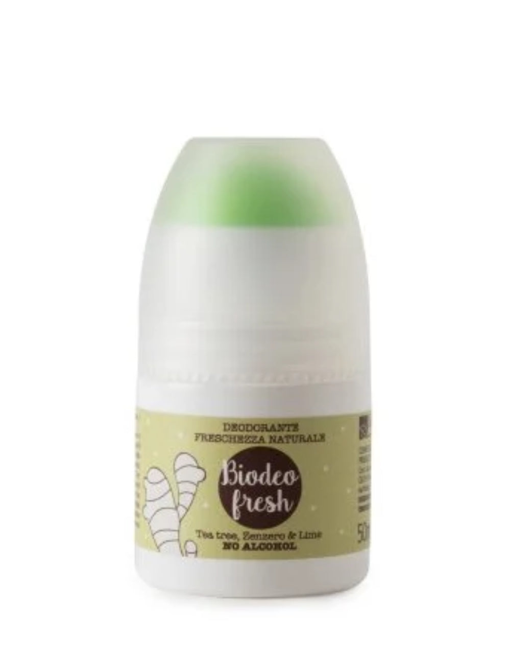 Biodeo Fresh - Tea tree, Zenzero, Lime 50 ml