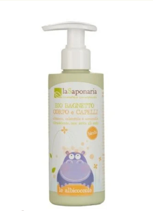 Bio bagnetto corpo e capelli 190ml