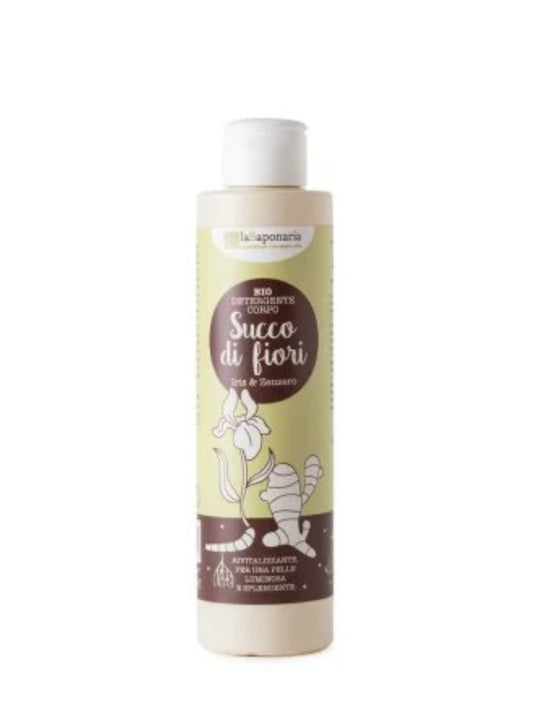 Detergente corpo Iris e Zenzero - Succo di fiori 200ml