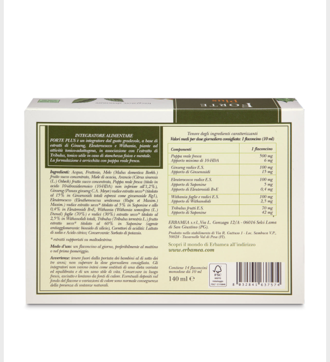 Integratore Forte Plus 14 flaconcini da 10ml