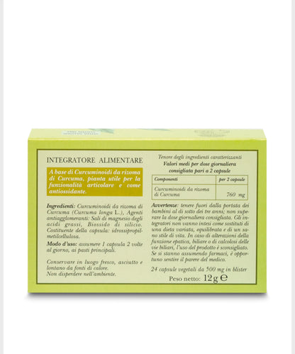 Integratore Curcuma 24 capsule