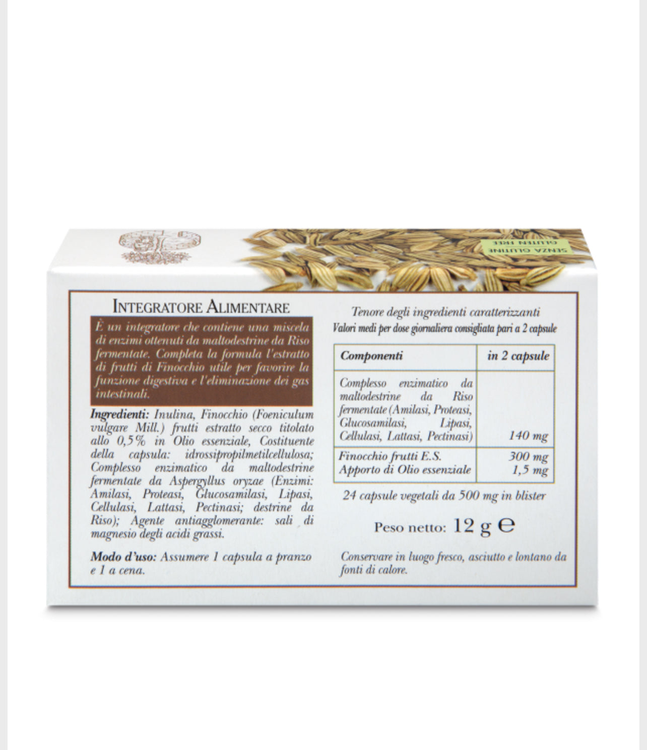 Integratore Enzimi 24 capsule