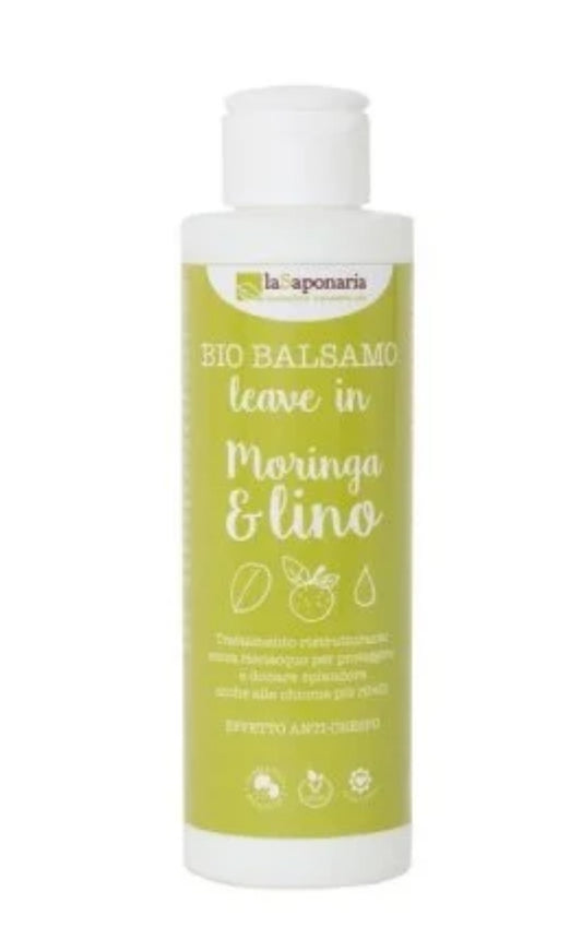 Balsamo bio leave in Moringa & Lino 150 ml