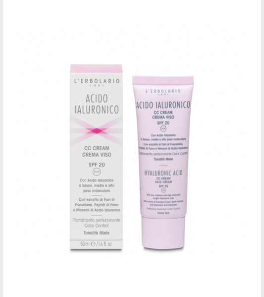 CC Cream tonalità Miele Acido Ialuronico 50ml