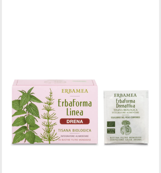 Tisana Biologica Erbaforma Linea Drena 20 bustine
