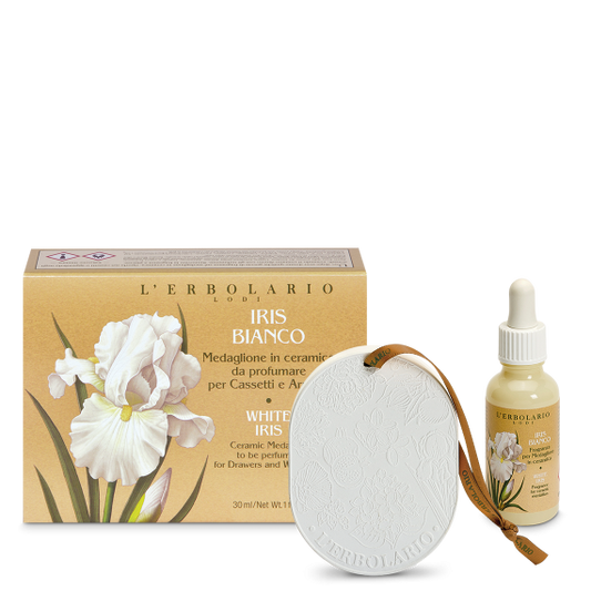 Medaglione per Cassetti e Armadi Iris Bianco 30 ml