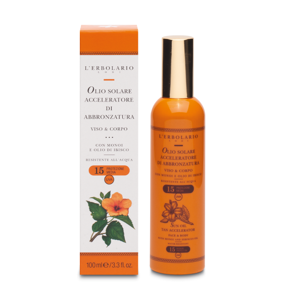 Olio Solare Acceleratore di Abbronzatura SPF 15 100ml