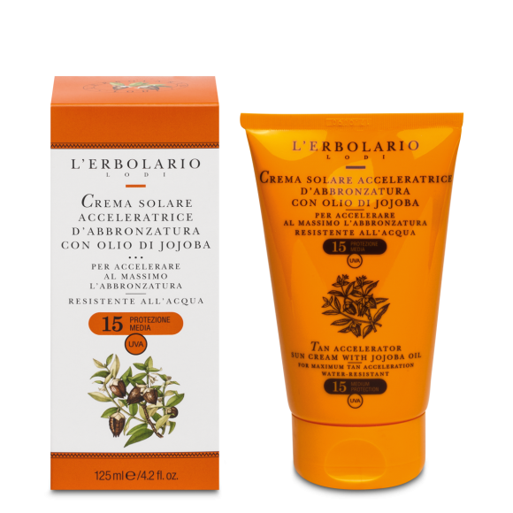 Crema Solare Corpo Acceleratrice d'Abbronzatura SPF 15
125ml