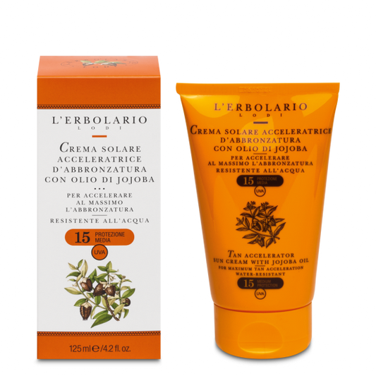 Crema Solare Corpo Acceleratrice d'Abbronzatura SPF 15
125ml