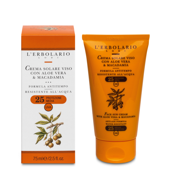 Crema Solare Viso Anti-tempo SPF 25 75ml