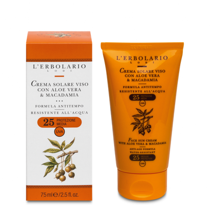 Crema Solare Viso Anti-tempo SPF 25 75ml