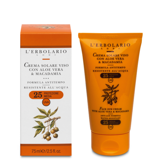 Crema Solare Viso Anti-tempo SPF 25 75ml