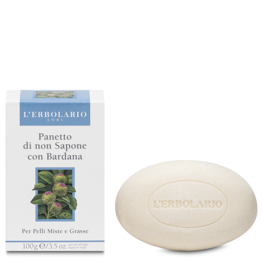 Panetto di non Sapone per Pelli Miste e Grasse 100g