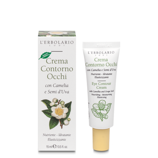 Crema Contorno Occhi con Cameliae Semi d’Uva 15ml